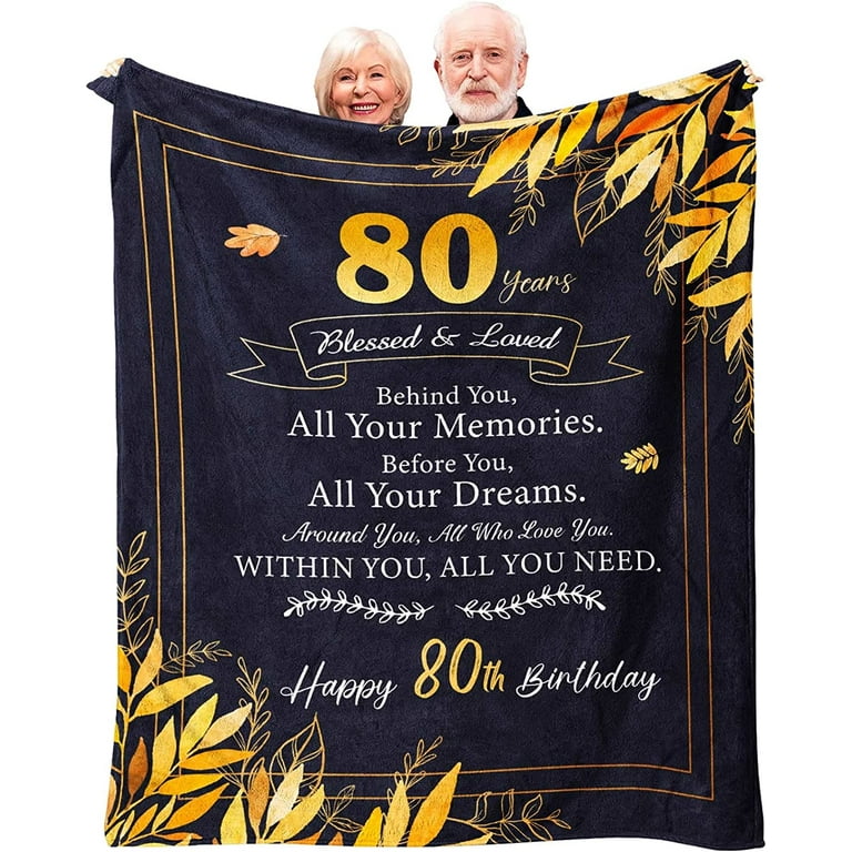 80th Birthday Gifts for Women Men, Best Gifts for 80 Year Old