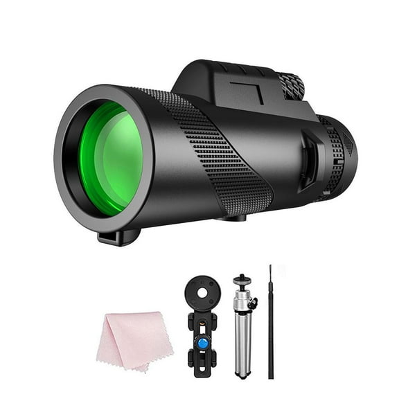 80x100 High Power Monocular Telescope with BAK4 Prism for Bird Watching Hunting and Outdoor Travel