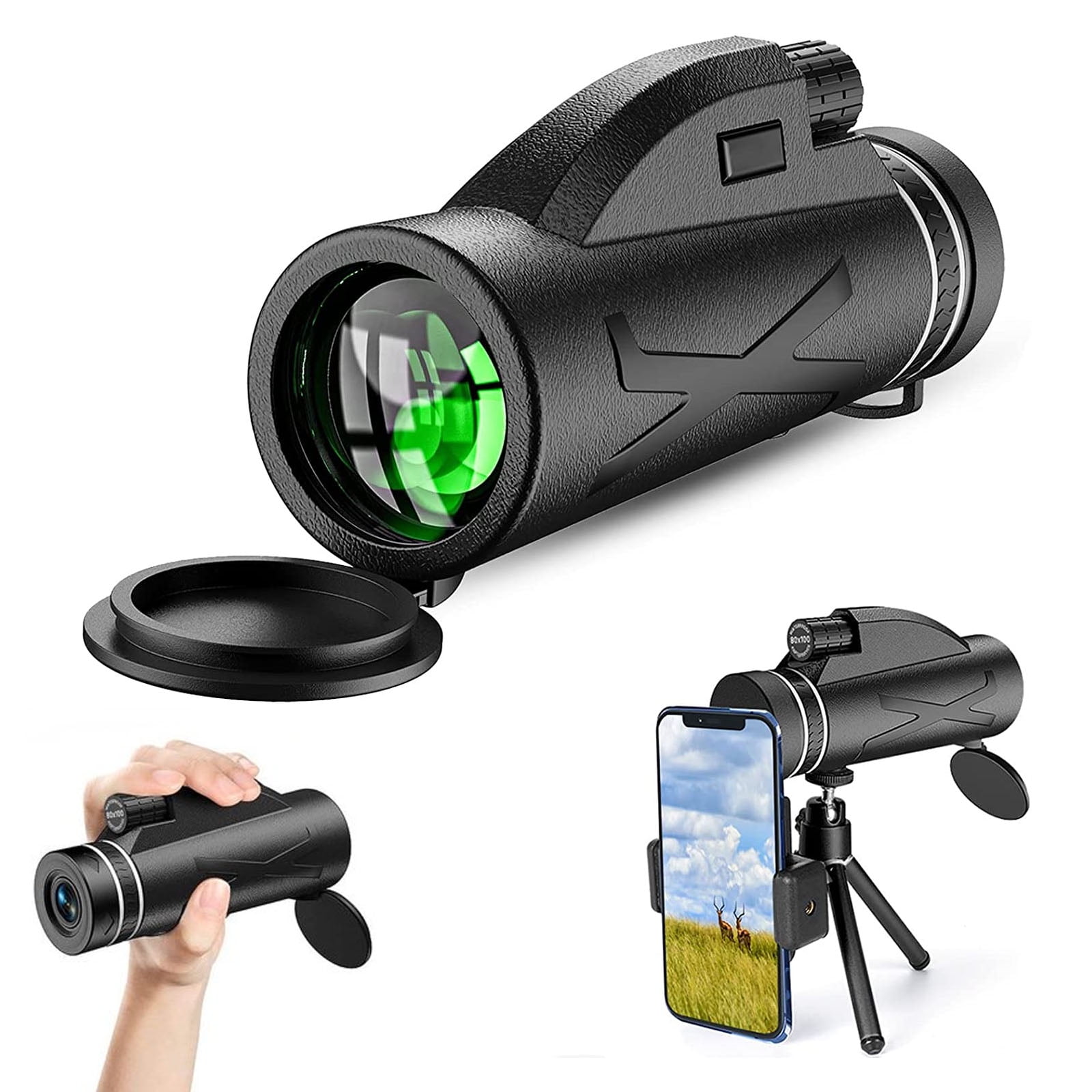 Gran Venta Telescopio Monocular, Monoculares De 80 X 100 Mon