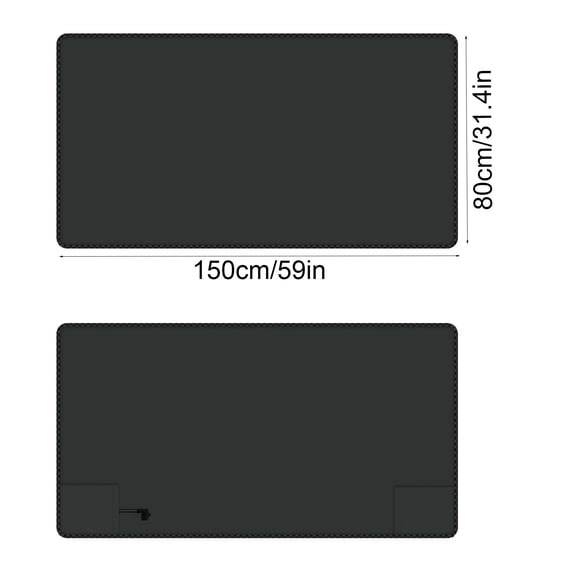 80x150cm 5V Heating Blanket, Warm Shawl Knee Pad, USB Heating Dormitory Office Nap Shawl Blanket