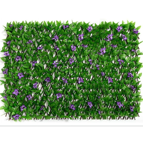 80x16 in Artificial Ivy Privacy Fence Screen, Privacy Fence Panels Faux Greenery Backdrop Ivy Leaf Privacy Fence Decorative Fence Privacy Screen Outdoor for Patio, Balcony, Garden, Backyard