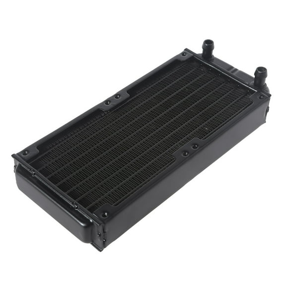 80x160mm Computer Water Cooling Radiator G1/4 Female Thread Heat Dissipation for Computer PC CPU Water Cool System