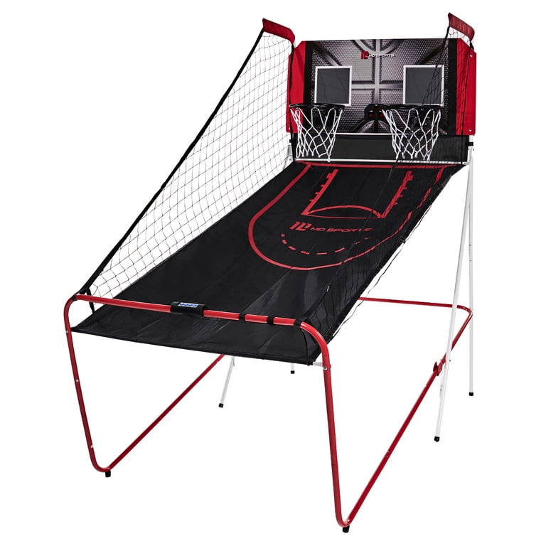 Best Shot Indoor Arcade Basketball Game, Foldable 2 Player Dual