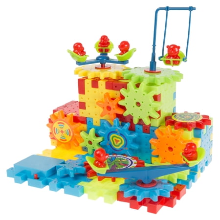 81 Pc. Interlocking Gear Building Set by Hey! Play!