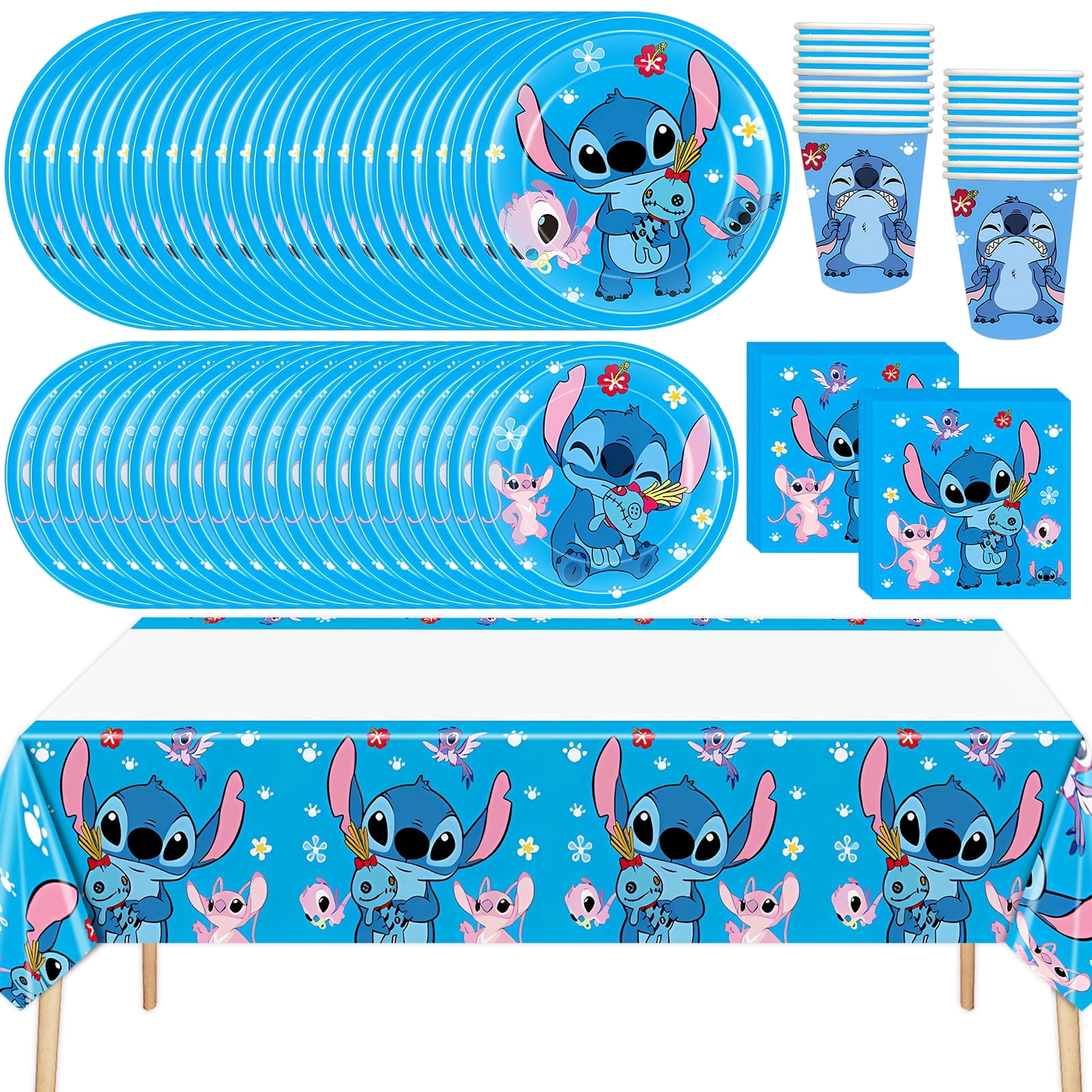 81 Pcs SuperKitties Party Tableware Set, Birthday Party Supplies, Table...
