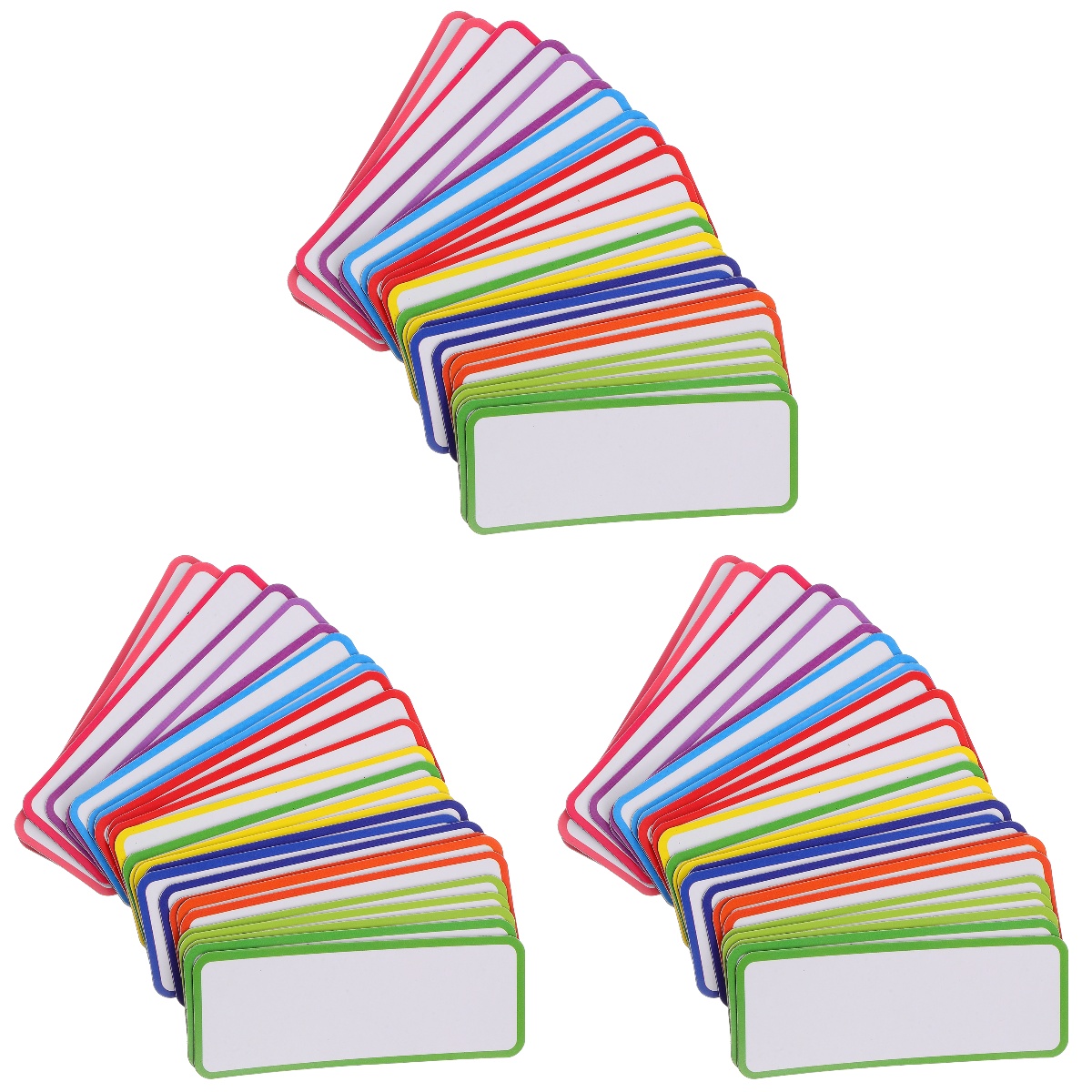 81 pcs Dry Erase Labels Memo Plate Tags Writable