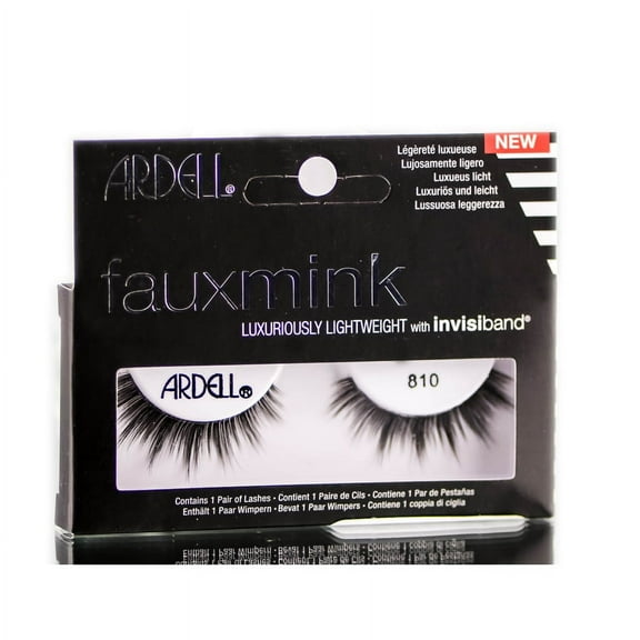 810 , Ardell Professional Faux Mink Designer Lash Collection , Hair Scalp Skin Body - Pack of 1 w/ SLEEK Teasing Comb