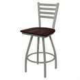 thumbnail image 1 of Holland Contessa 810 30" Swivel Bar Stool - Nickel/Dark Cherry Oak, 1 of 2