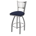 thumbnail image 1 of 810 Contessa Stainless Steel 30" Swivel Bar Stool with Graph Anchor Seat, 1 of 3