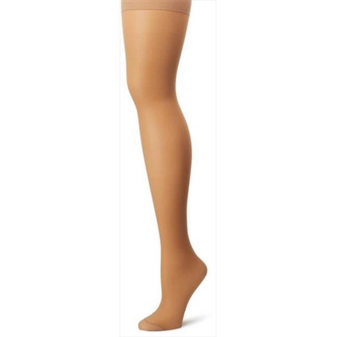 810 Womens Alive Full Support Control Top Reinforced Toe Pantyhose Size