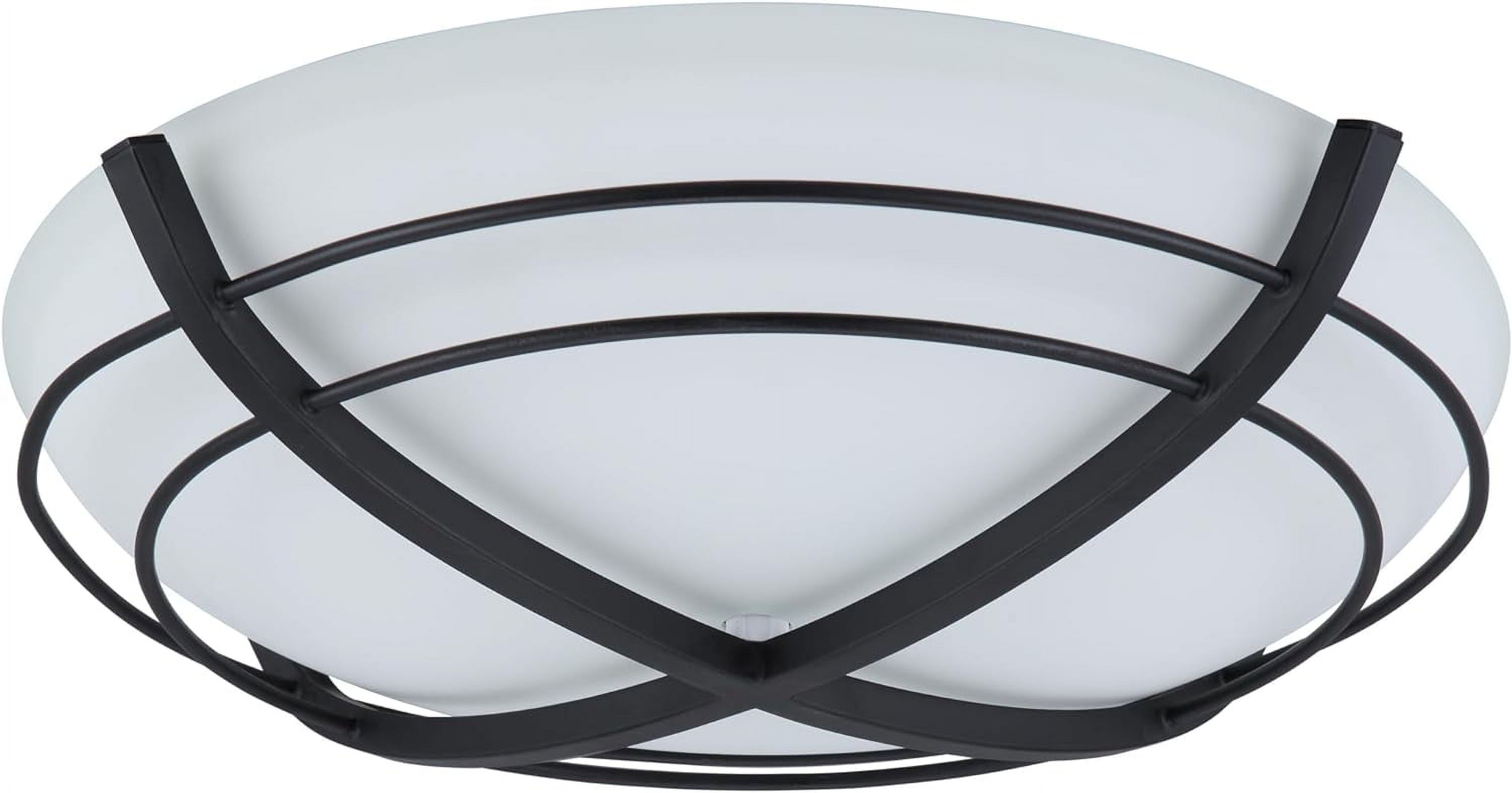 Kingsley Matte Black Decorative Bathroom Ventilation Exhaust Fan with Light