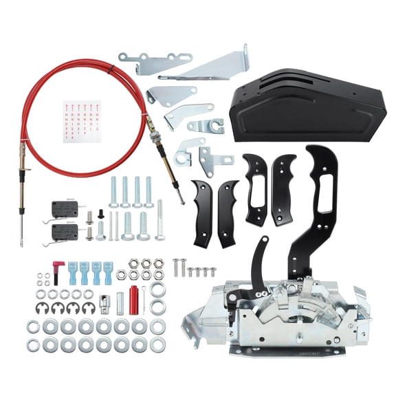 81120 Automatic Ratchet Shifter for 3 & 4 Speed Transmission, for Ford C4 C5 C6, for GM 4L60E 4L65E TH200 250 350 400 2004R 700R4, for Chrysler Torqueflite A727 A518 A618 A500 A904