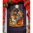 thumbnail image 1 of 8114030 Nativity Wooden Christmas Ornament Set of 2, 1 of 2