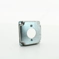 thumbnail image 1 of 811C 4" Square Box Cover for 20A/30A Locking Receptacle 1.71" Dia. Outlet RACO, 1 of 2