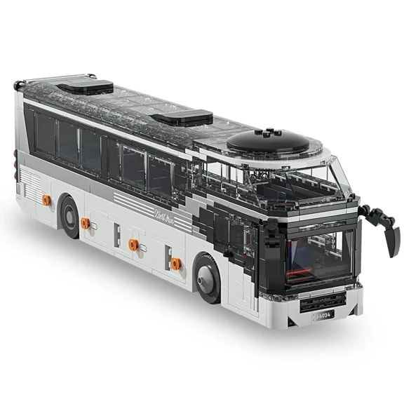 811PCS City Tour Bus Building Blocks Double-Decker Tourist Bus Model Bricks Desktop Ornaments Diy Puzzle Toys Holiday Gifts
