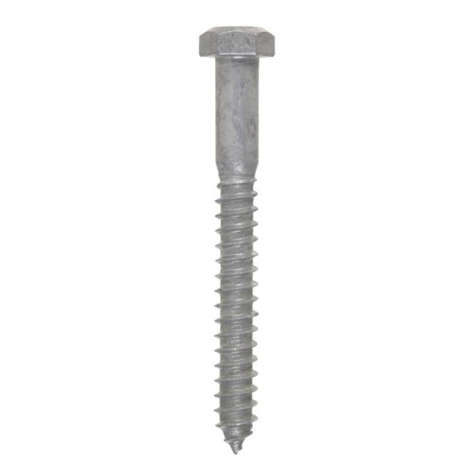 812099 0.5 x 4.5 in. Galvanized Hex Head Lag Bolt