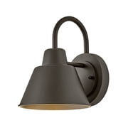 81220OZ-Lark-Wes - 10W 1 LED Small Outdoor Gooseneck Barn Light-10.5 Inches Tall and 8 Inches Wide-Oil Rubbed Bronze Finish