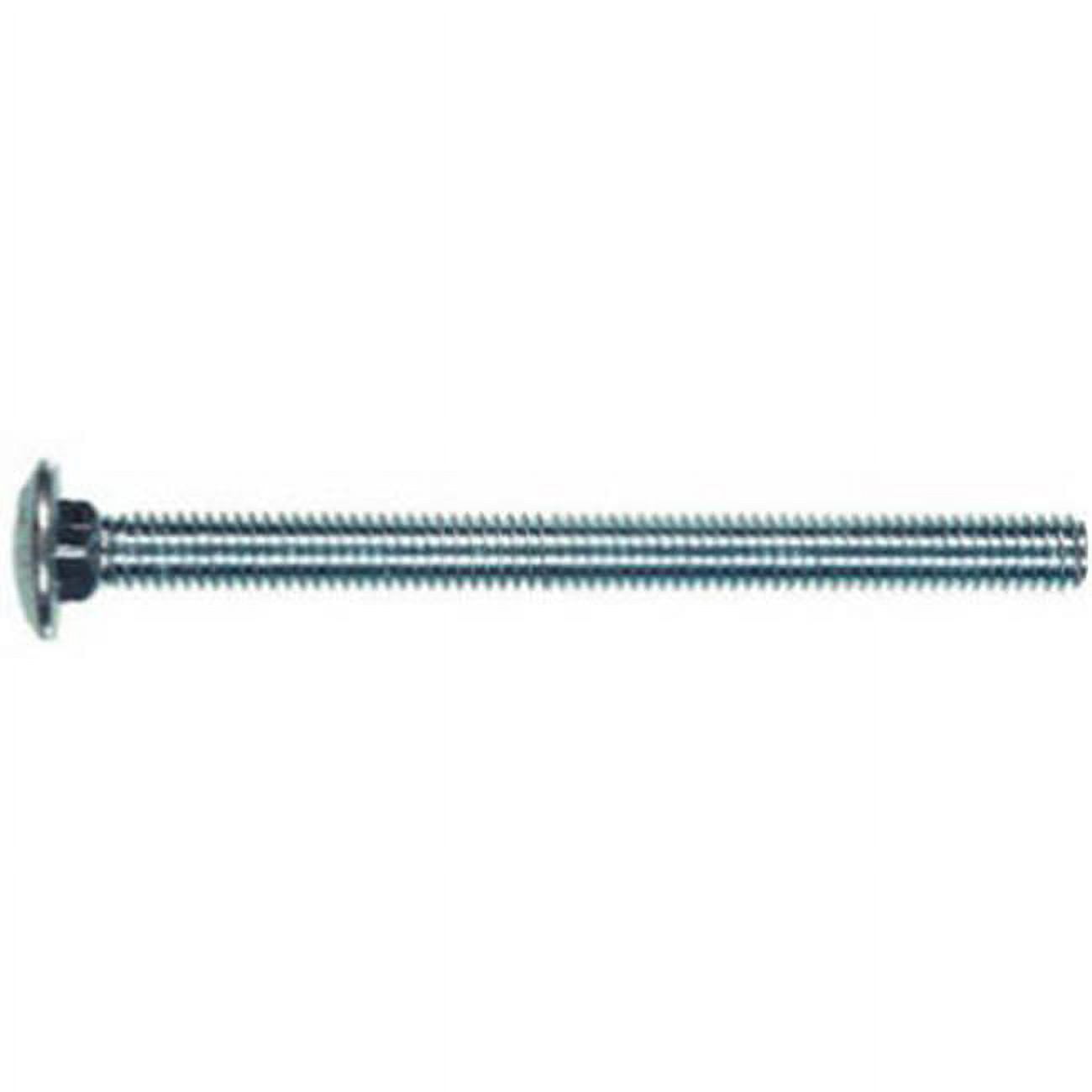 812587 0.38-16 x 4 in. Galvanized Carriage Bolt, 50 Pack
