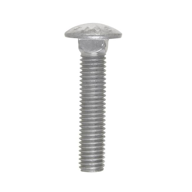 812611 0.5 x 2.5 in. Hot Dipped Galvanized Carriage Screw Bolt