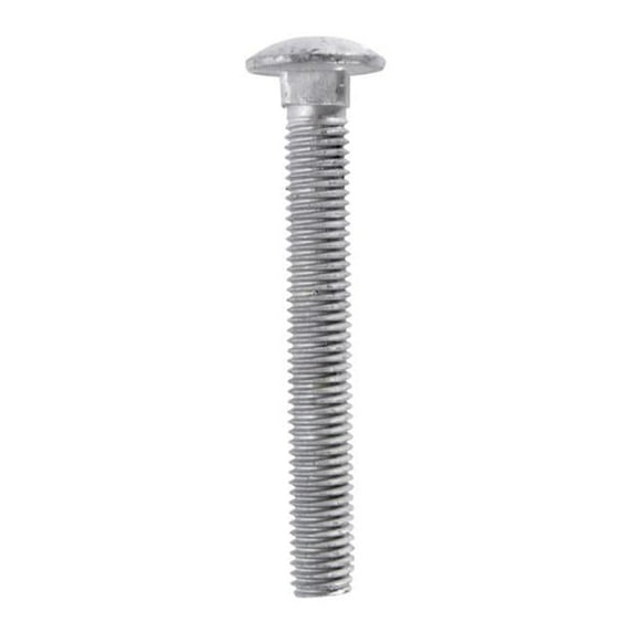 812620 0.5 x 4 in. Hot Dipped Galvanized Carriage Screw Bolt