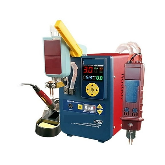 812A Energy Stora Pulse Spot Welder, 15KW Spot Welding Machine With 50W T12 Solder Iron Battery Spot Welder ,Versatile Welding Capabilities