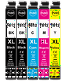 thumbnail image 1 of T812 XL Ink Cartridges for Compatible Epson Ink  Combo Pack for Workforce Pro WF-7840 WF-7820 WF-7310 EC-C7000 Printer (Black, Cyan, Magenta, Yellow), 1 of 8