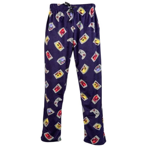 813510-large 36-38 Marvel Video Games Unisex Fleece Sleep Pants, Large 36-38