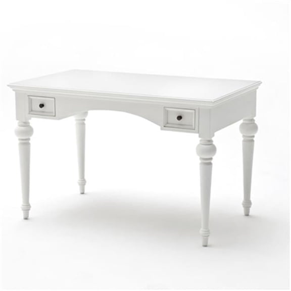 814495017104 Provence Secretary Writing Desk with 2 Drawers