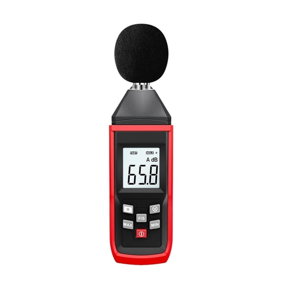 8151 Measuring Instrument Alarm Sound Level Meter LCD Volume Tool Decibel Monitoring Tester ,Feature Packed