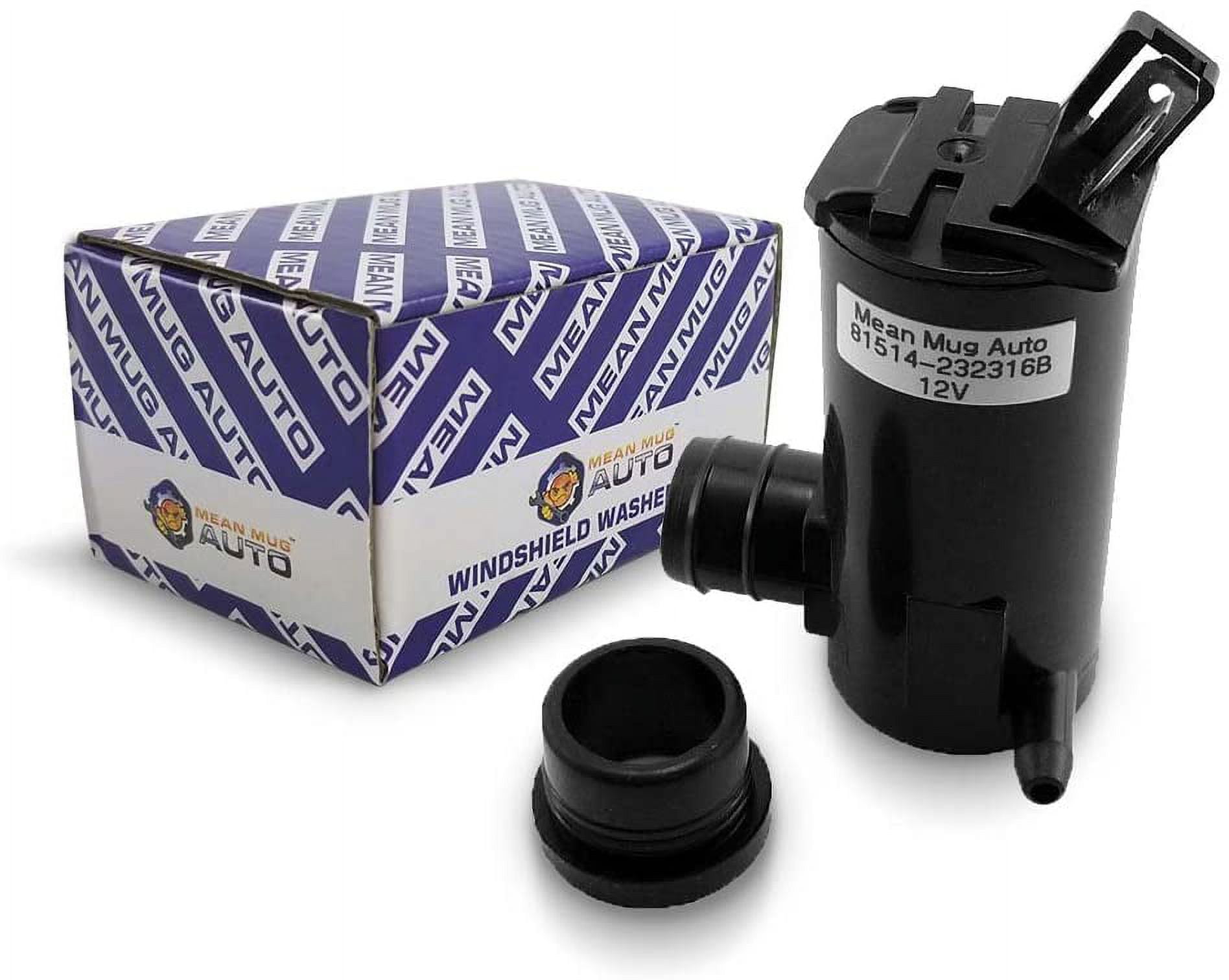 81514-232316B Windshield Washer Pump w/Grommet - Washer Motor Compatible with Honda, Acura - Replaces OEM #: 38512-SC4-673, TR11602, 177132, 8-6720, 38512SDAA01