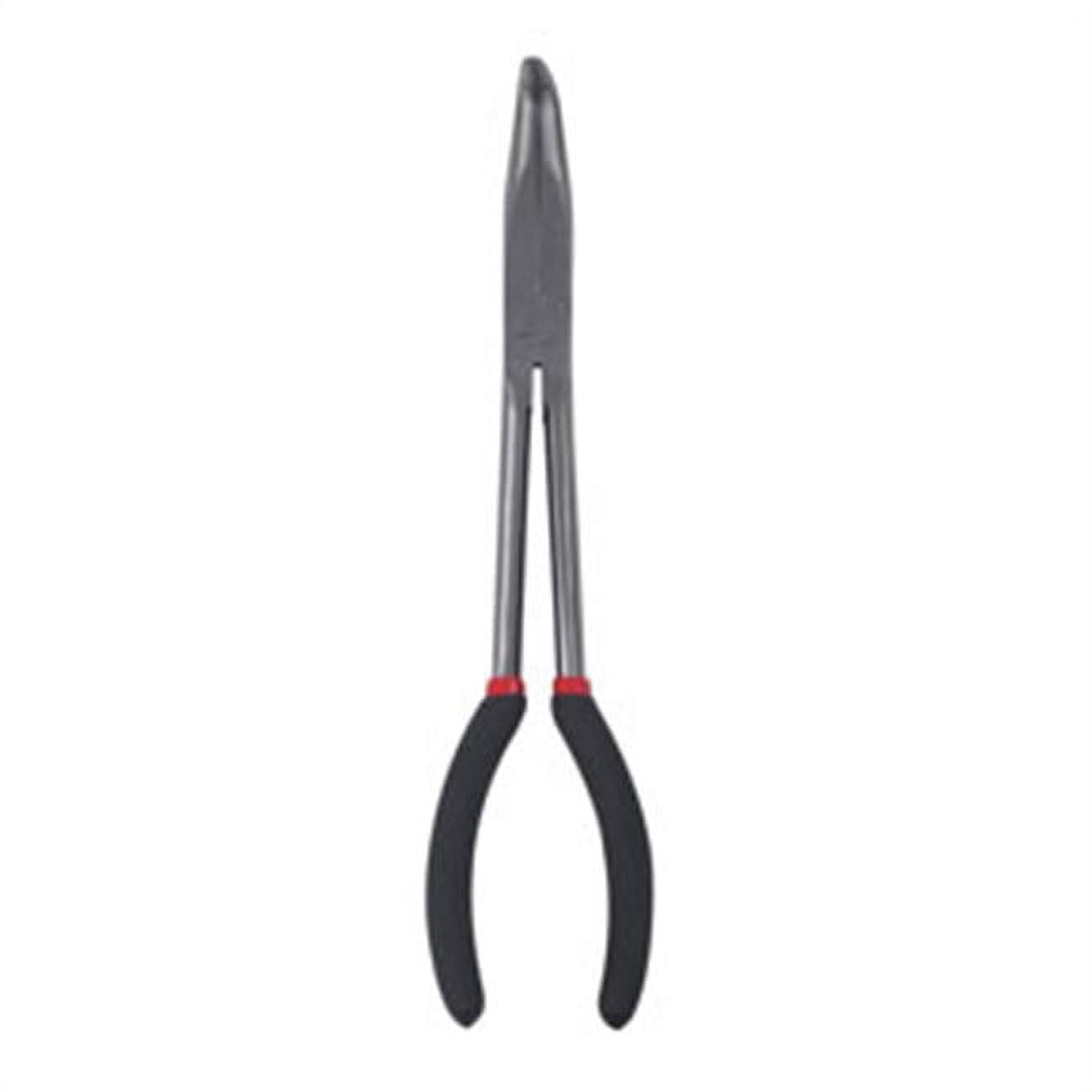 90 Degree Angled Needle Nose Pliers - 16" Extra Long, Curved Jaws For Repair, Electronics, Jewelry