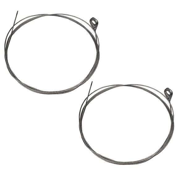 Qty 2: 98" Throttle Cable Fits Universal Products Replaces 8173-98"LONG
