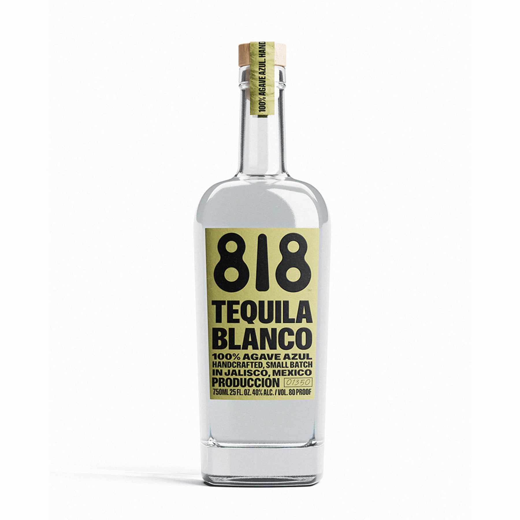 818 テキーラ ブランコ 750ml 40% 818 Tequila 750ml Bottle, ABV 40%, Smooth Blue Weber Agave with