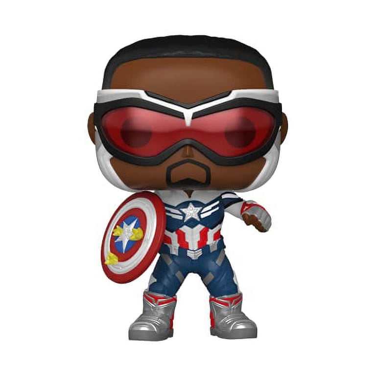 キャプテンアメリカ FUNKO POP アンソニーマッキー サイン MARVELの