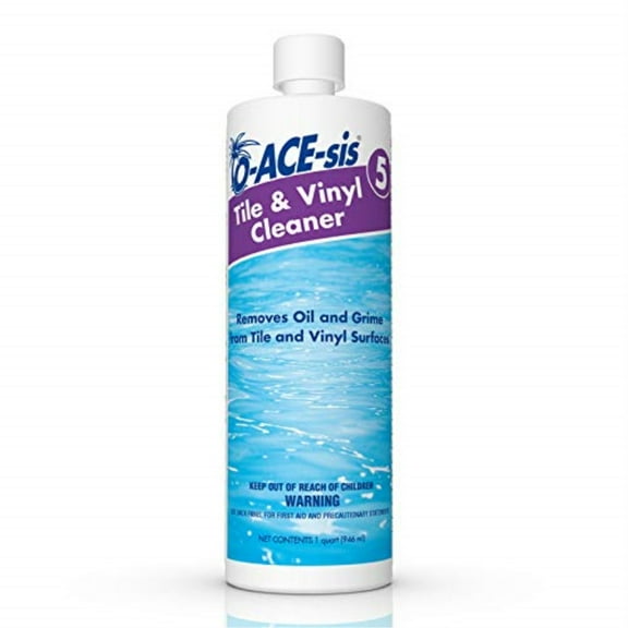 8191769 TILE & VINYL CLEANER QT. O-ACE-sis Liquid Tile and Vinyl Cleaner 1 qt (Pack of 12)
