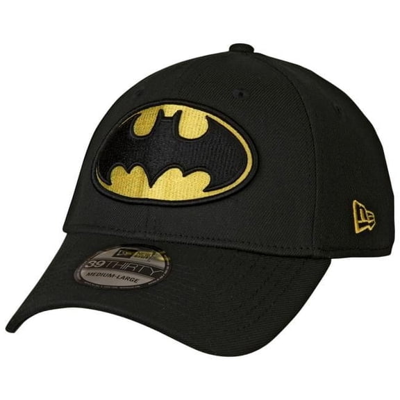 819366-small-medium Classic Symbol Color Block New Era 39Thirty Fitted Hat, Black - Small to Medium