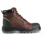 81N03 Composite Toe Waterproof Anti-Puncture Mens Work Boots, Non-Slip Anti-smashing Safety Boots