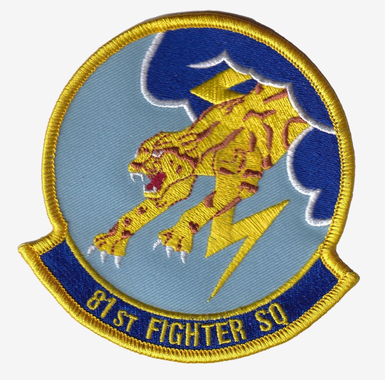 81st Fighter Squadron Patch - With Hook and Loop, 4 - Walmart.com