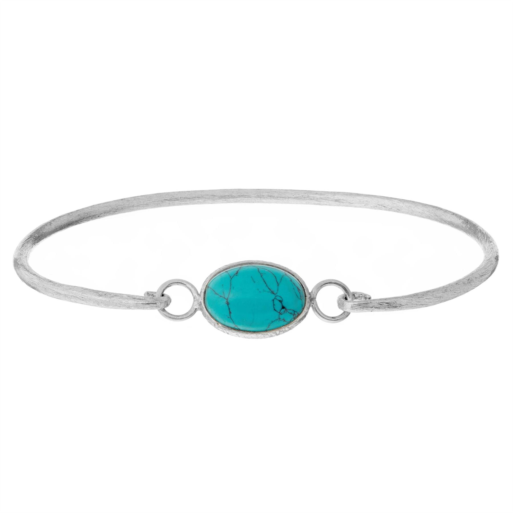 81stgeneration Women's Brushed 925 Sterling Silver Matte Simulated