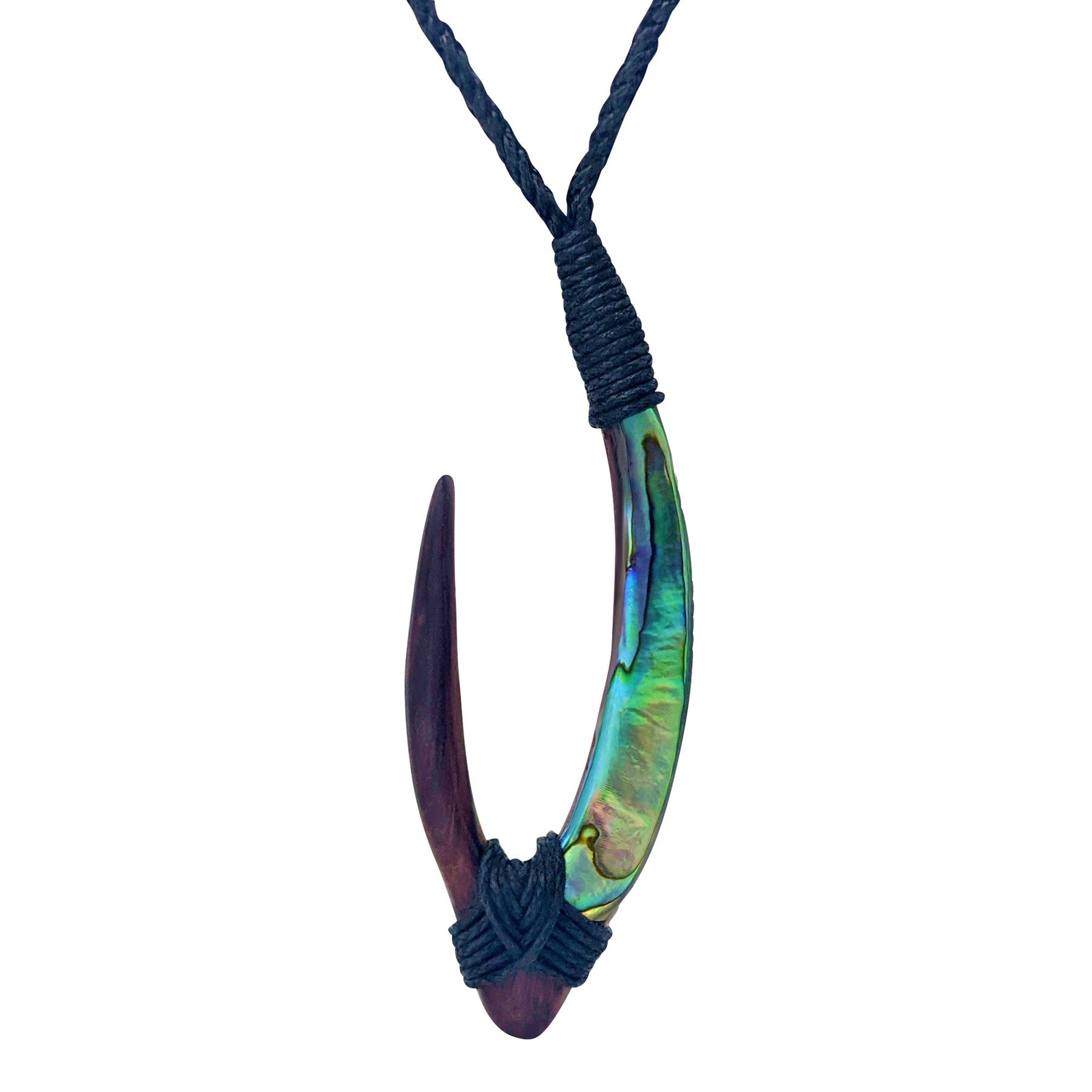 81stgeneration Women's Men's Hand Carved Wood Abalone Long Hei Matau Fish Hook Pendant Necklace - Walmart.com 81stgeneration Women's Men's Hand Carved Wood Abalone Long Hei Matau Fish Hook Pendant Necklace - Walmart.com