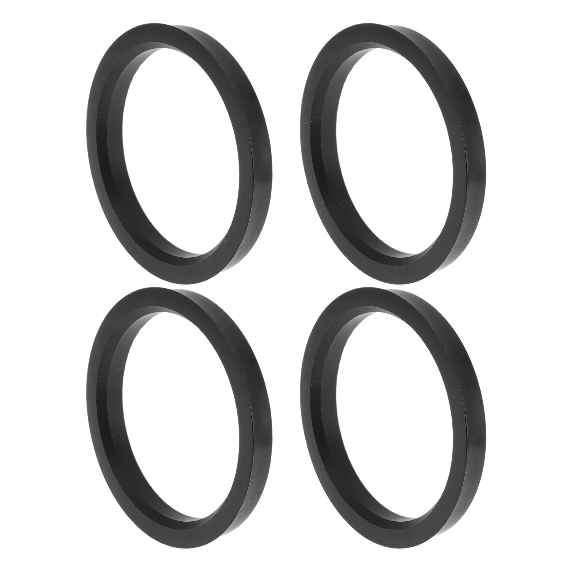 82.1mm to 68.1mm Car Wheel Hub Centric Rings Black Polycarbonate Wheels ...