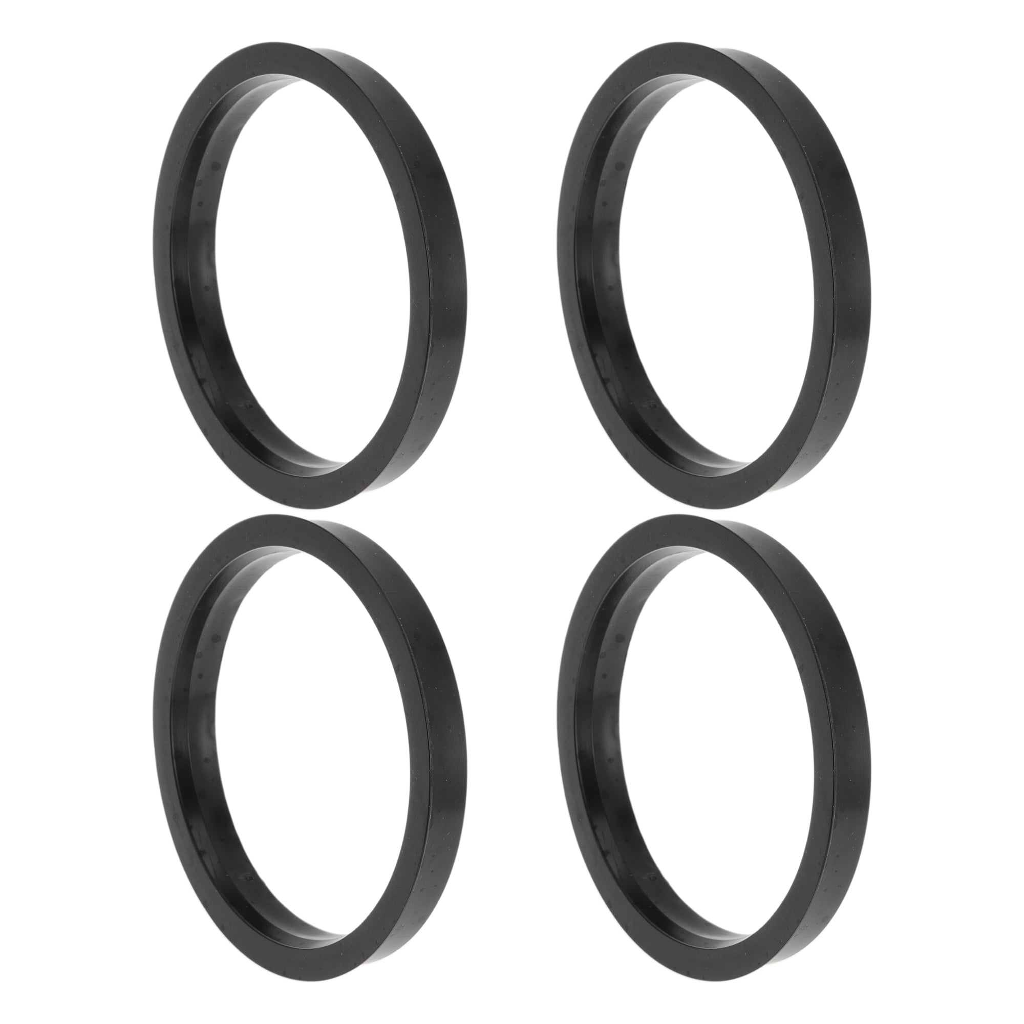 82.1mm to 70.1mm Car Wheel Hub Centric Rings Black Polycarbonate Wheels ...