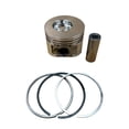 thumbnail image 1 of 82.25mm Piston With Rings Compatible with Kobelco 27SR/30SR/35SR/SK27SR-3/SK30SR-3/SK35SR-3/SK28SR-6/SK30SR-6 Mini Excavator 2006-2016 3TNV82 1.331L 0.25mm Oversize 119802-22900, 1 of 3