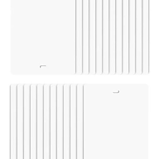 82.5" White Vertical Blinds Replacement Slats Sliding Door Window (24
