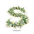 thumbnail image 1 of 82.7 Inch Easter Egg Eucalyptus Garland, Artificial Rattan Greenery Vine, Wall Hanging Home Decor, Spring Ornament for Home Wall Mantel Party Setting, 1 of 5