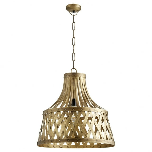 Quorum Lighting - 1 Light Pendant In Transitional Style-19.25 Inches Tall and 20