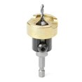 thumbnail image 1 of 82 Degree Woodworking Countersink Drill Bits Carbide Tipped with Adjustable Depth Stop No Thrust Ball Bearing New, 1 of 6