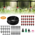 thumbnail image 1 of 82 FT Drip Irrigation System Kit for Garden,Automatic Water Irrigation System, Garden Watering System with 1/4" Blank Distribution Tubing, Plant Watering System for Hydroponic, Greenhouse, 1 of 8