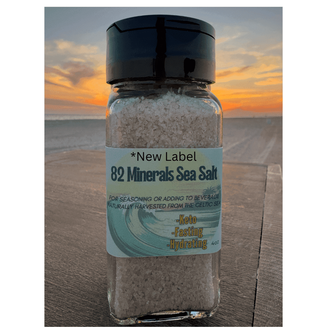 82 Minerals Organic Sea Salt Condiment - French Celtic Style, Coarse ...