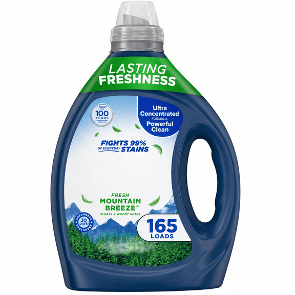 82-Ounce Ultra Concentrated Liquid Laundry Detergent in Fresh Mountain Breeze Scent